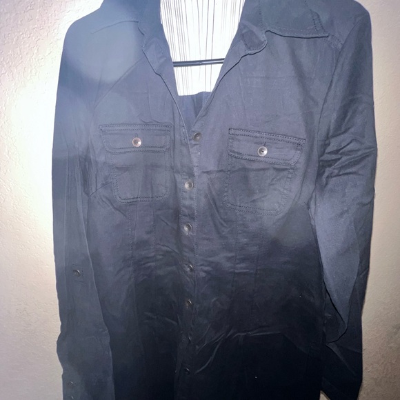 Kenar Other - Black Button-Up Shirt